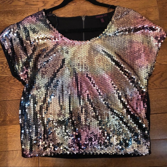 Sequin top - Picture 1 of 5